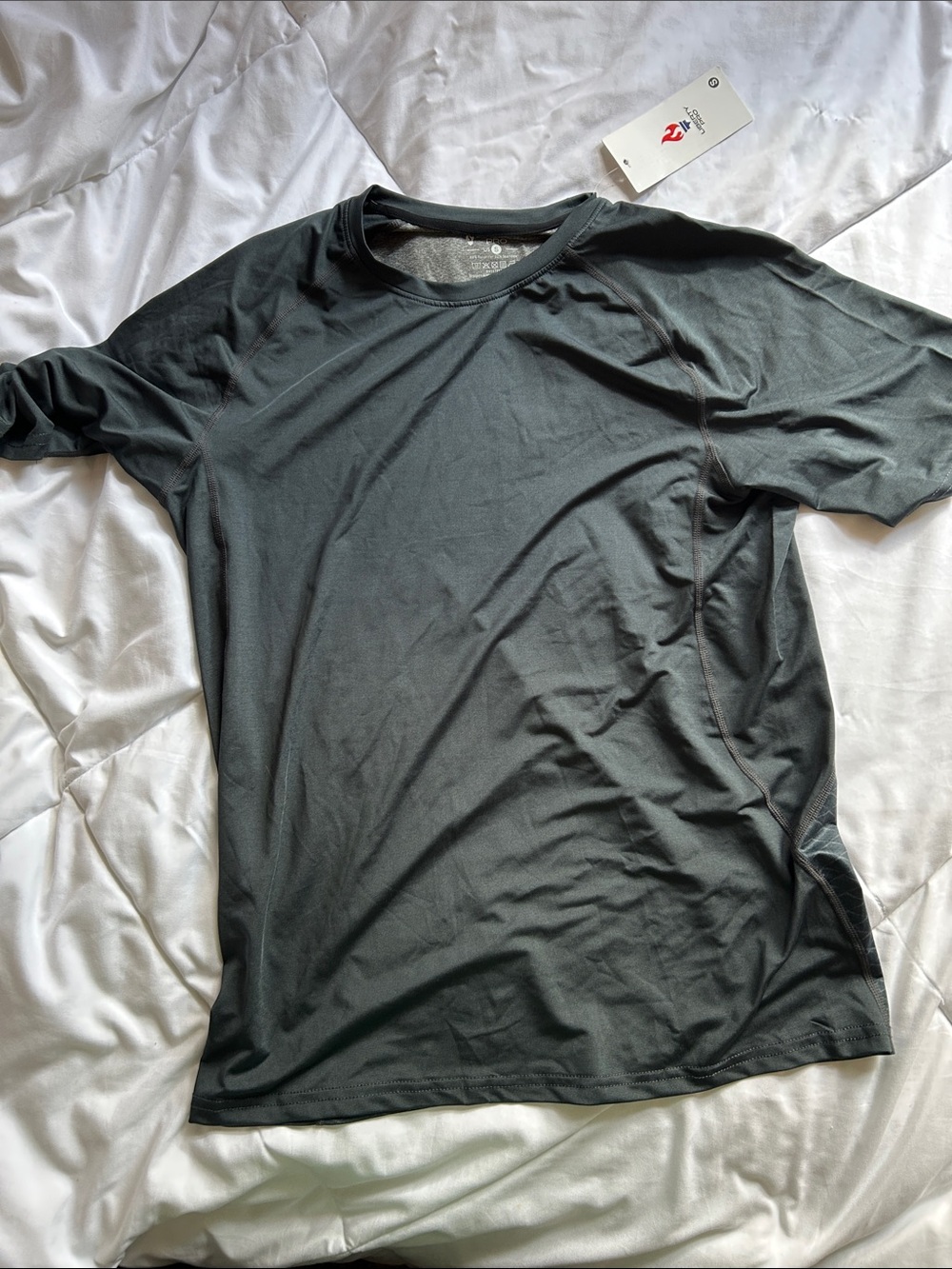 Men's Short Sleeve Crew Performance Tee - Black